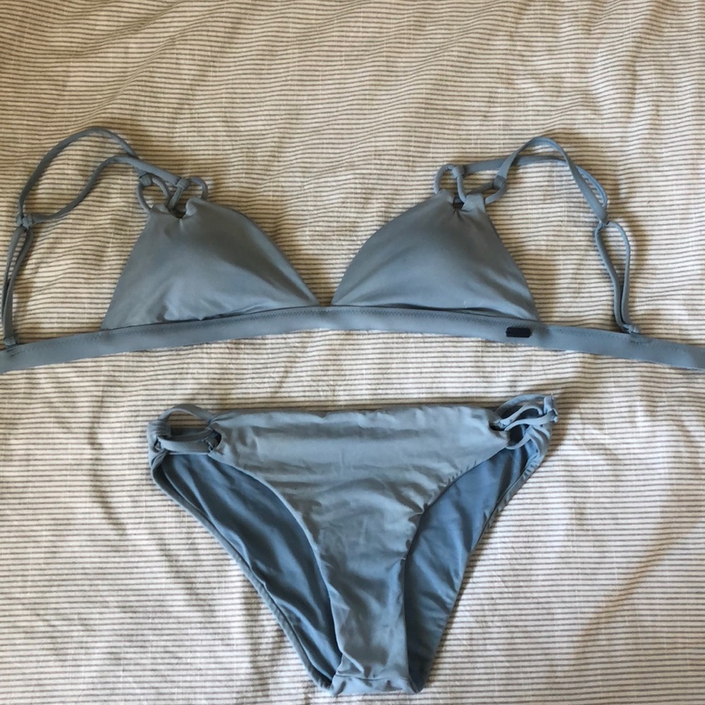 ROXY blue bikini set!!!